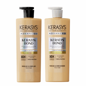 Kerasys Keratin Bond Deep Repair Kit (Shampoo 600ml e Tratamento 600ml)
