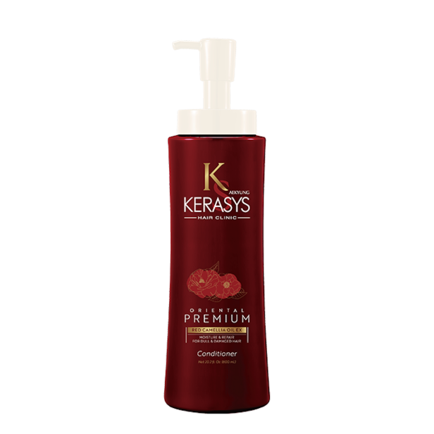Kerasys - Oriental Premium Red Camellia Oil EX - Condicionador 600ml (Nova Fórmula)